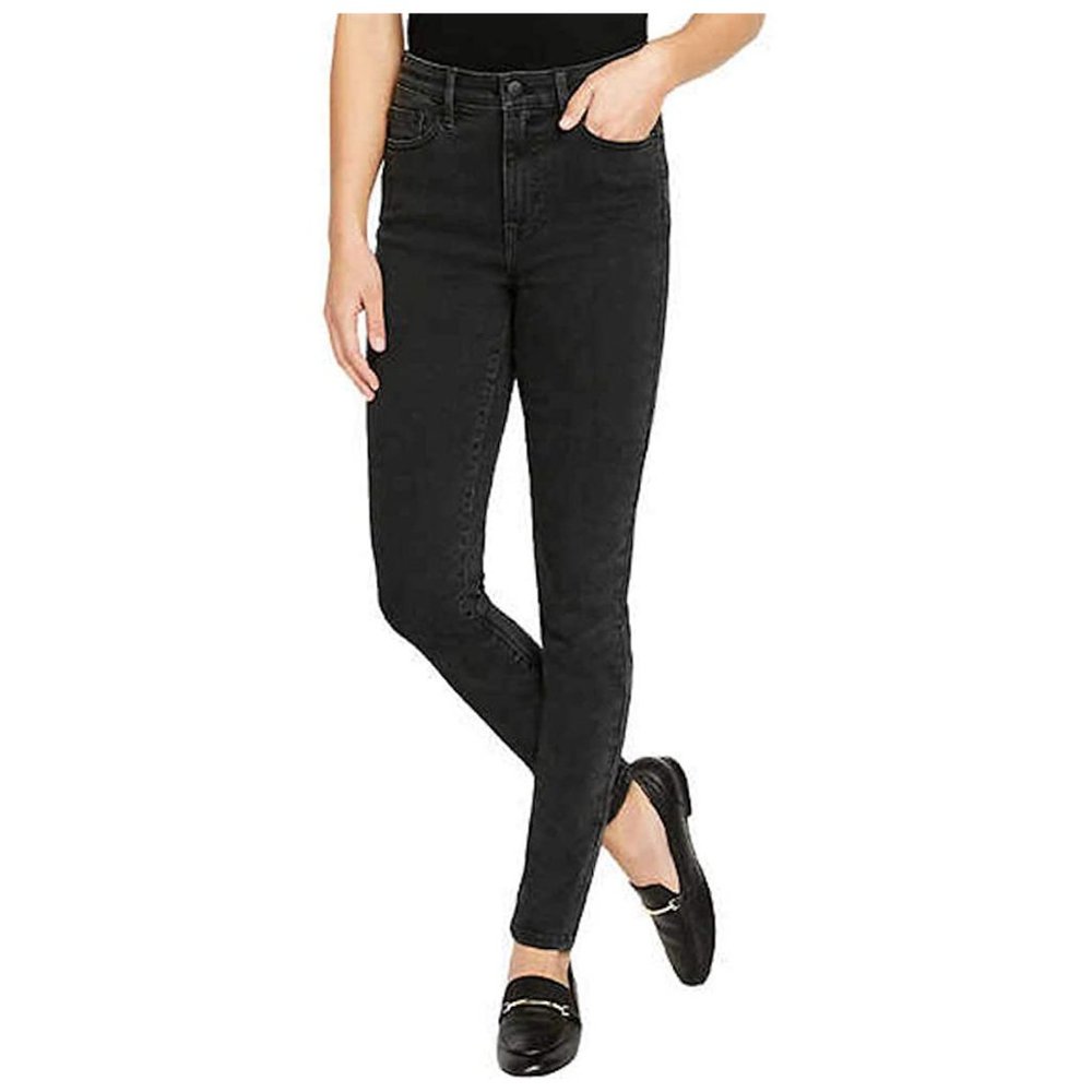 Buffalo Mollie High-Rise Stretch Skinny Jean Black 8/29